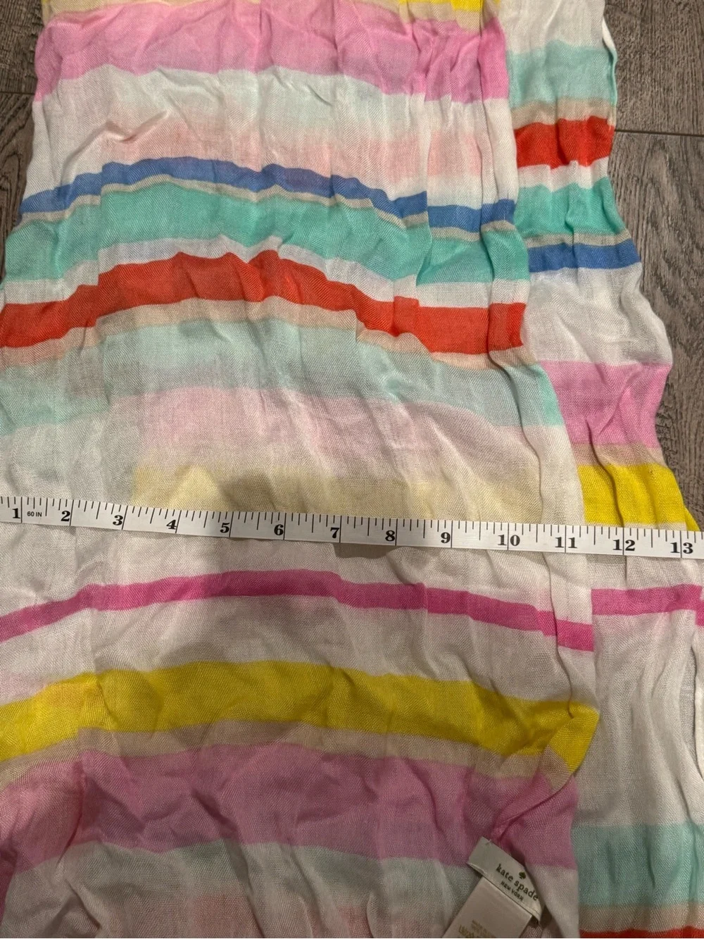kate spade Girls' Striped Skirt in Pink, Yellow, Coral, Mint & Blue